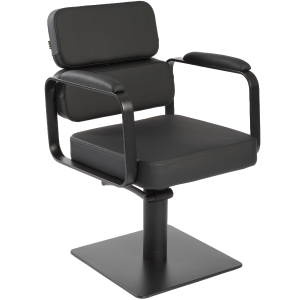 The Rosie Salon Styling Chair - Midnight Black by SEC