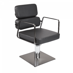 Graphite & Charcoal Box Salon Styling Chair by SEC