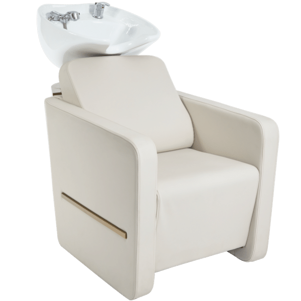 The Daisi Salon Backwash Unit - Ivory & Gold by SEC