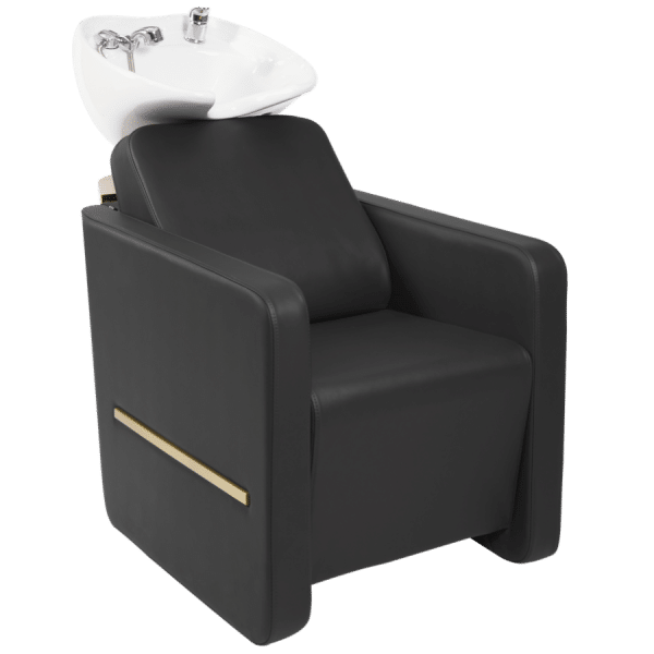 The Daisi Salon Backwash Unit - Black & Gold by SEC