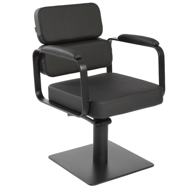 The Rosie Salon Styling Chair - Midnight Black by SEC