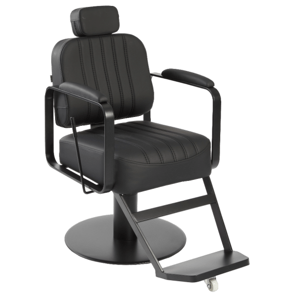 The Lexi Reclining Chair - Midnight Black by SEC