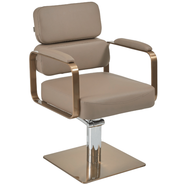 The Rosie Styling Chair - Mocha & Copper by SEC