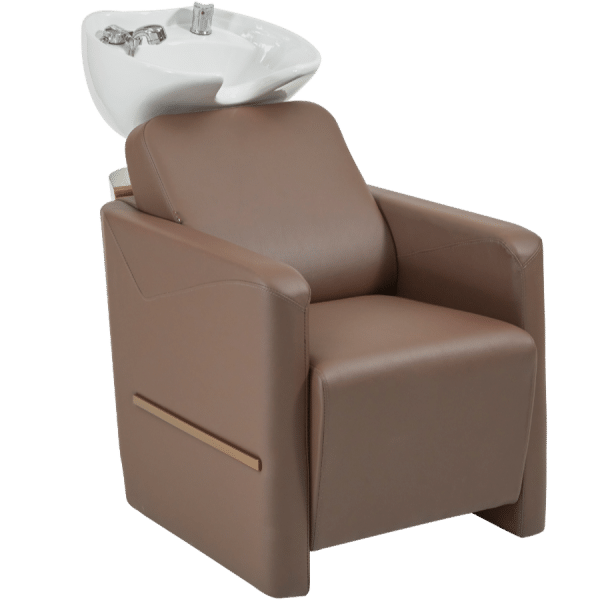 The Daisi Salon Backwash Unit - Walnut & Copper by SEC