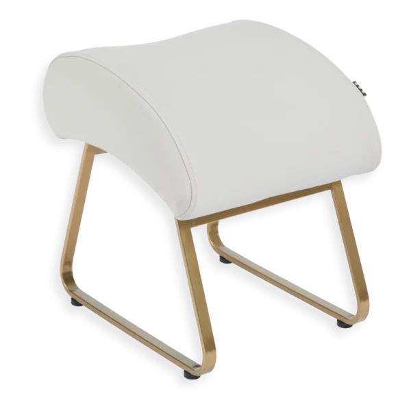 Ivory & Gold Leg Rest