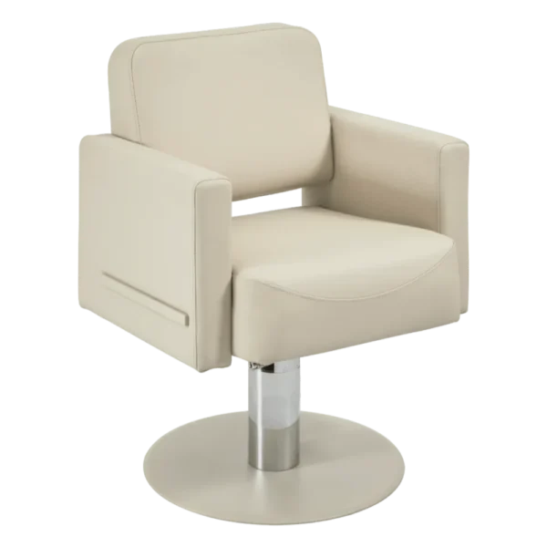 The Daisi Salon Styling Chair - Pure Ivory
