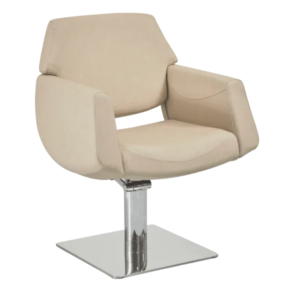 The Lunar Pod Salon Styling Chair - Mottled Sand