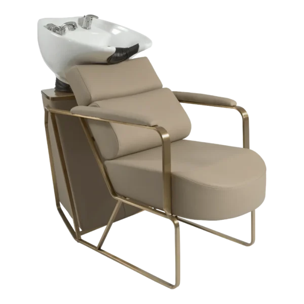 The Rosie Salon Backwash Unit - Caramel & Gold