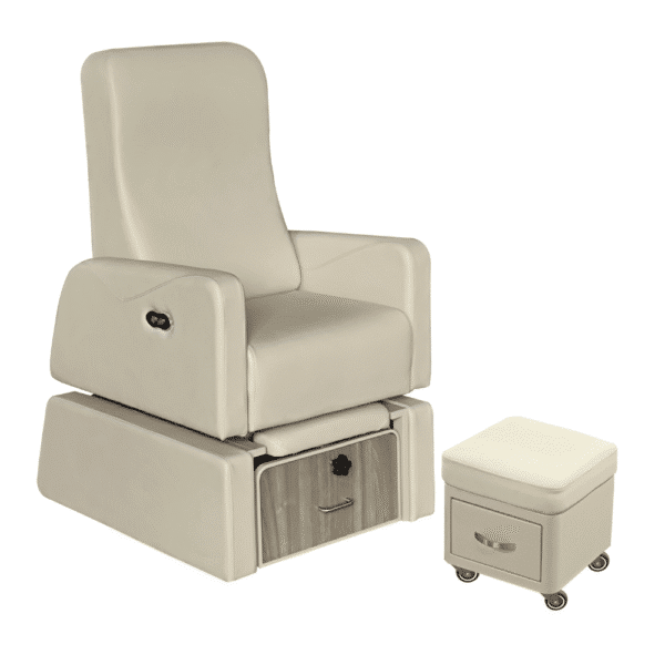 The Nova "No plumbing" Pedi Spa - Ivory by SEC