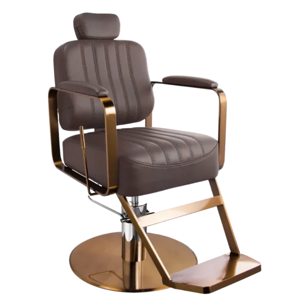The Lexi Reclining Chair - Espresso & Copper
