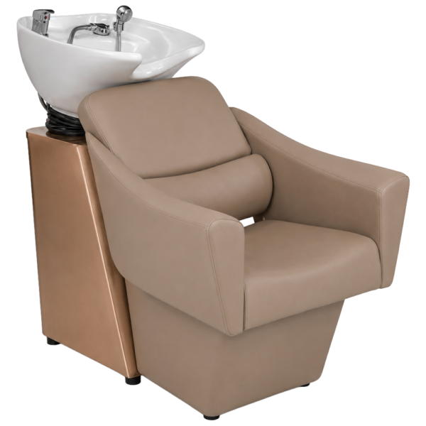 The Ferni Salon Backwash Unit - Mocha & Copper by SEC
