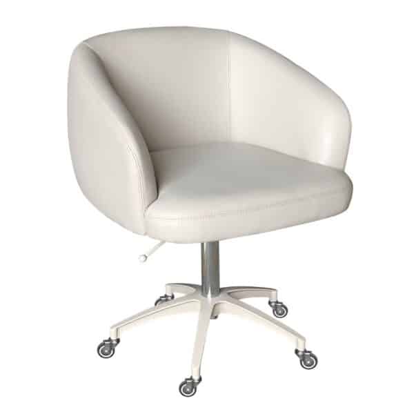 The Gigi Nail Tech Stool - Pure Ivory by SEC