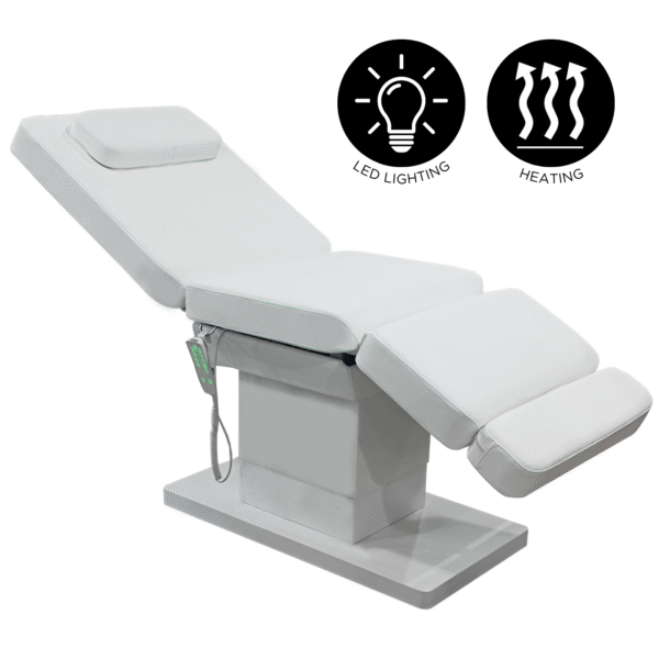 The Sienna Electric Beauty Bed - White by SEC