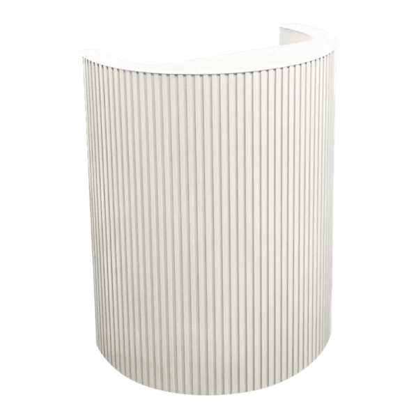 The Kelsi Reception Desk - White