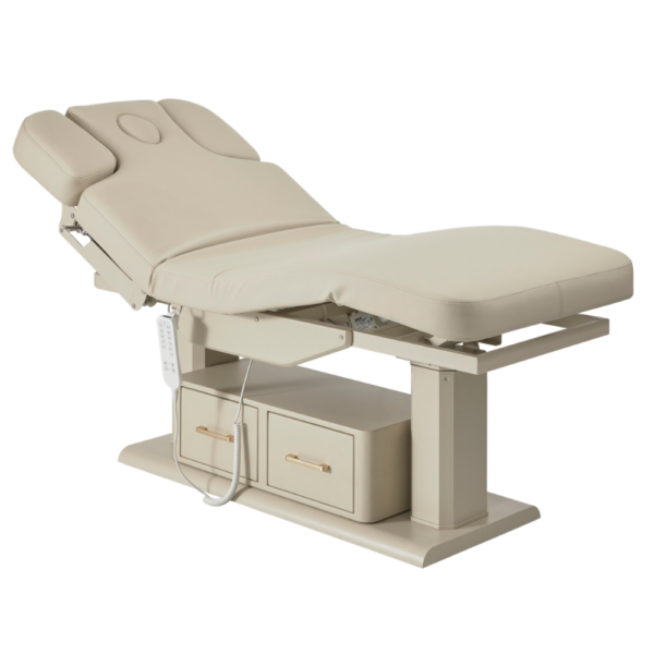 The Betti Electric Massage Bed - Pure Ivory by SEC