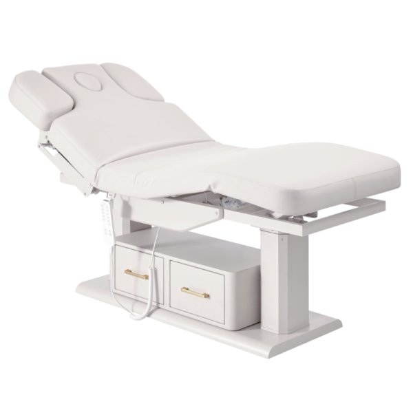 The Betti Electric Massage Bed - White by SEC