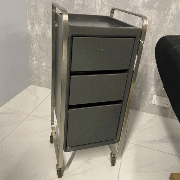 The Sapphire Trolley - Charcoal Black & Silver by SEC - Clearance - CL52A