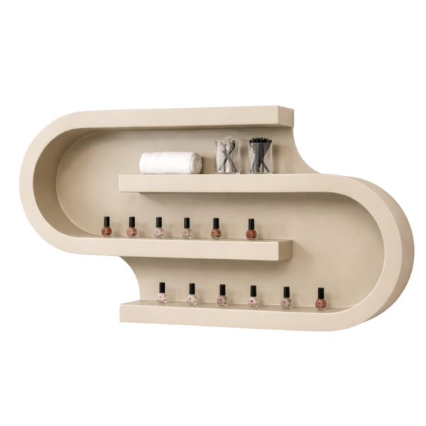 The Kyli Nail Polish Display Unit - Pure Ivory by SEC