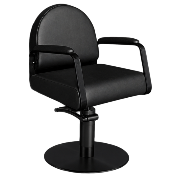 The Jaime Salon Styling Chair - Midnight Black by SEC