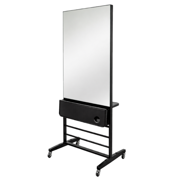 The Eleri Mobile Salon Island Unit - Midnight Black by SEC