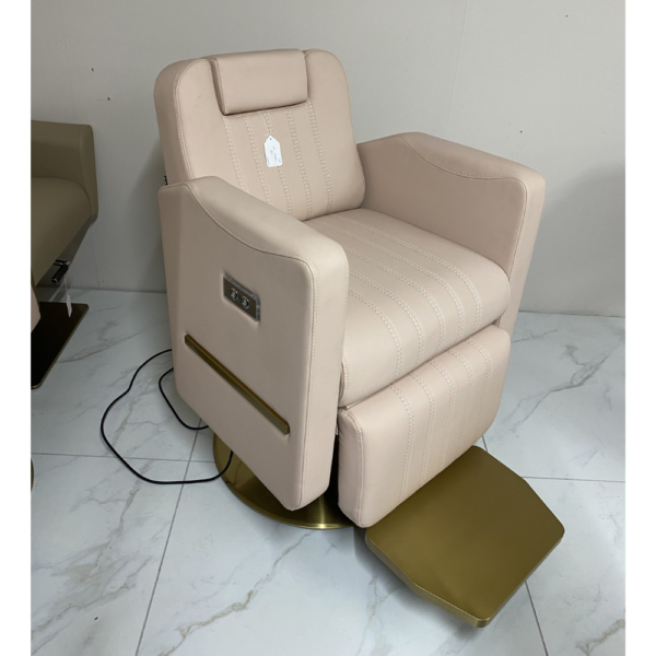 The Cherri Electric Reclining Chair - Pink & Gold by SEC - Clearance - CL54X