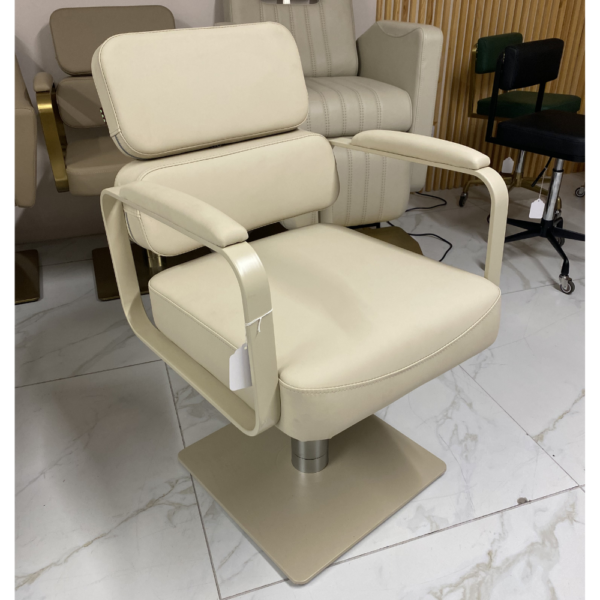 The Rosie Salon Styling Chair - Pure Ivory by SEC - Clearance - CL54G