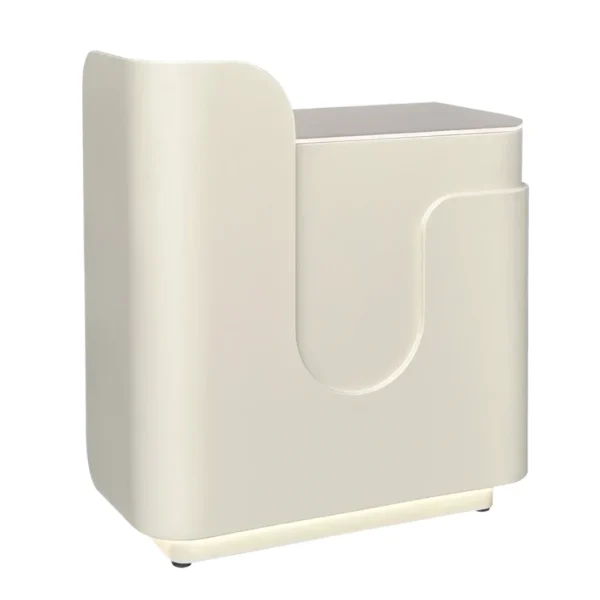The Delilah Salon Reception Desk - Ivory