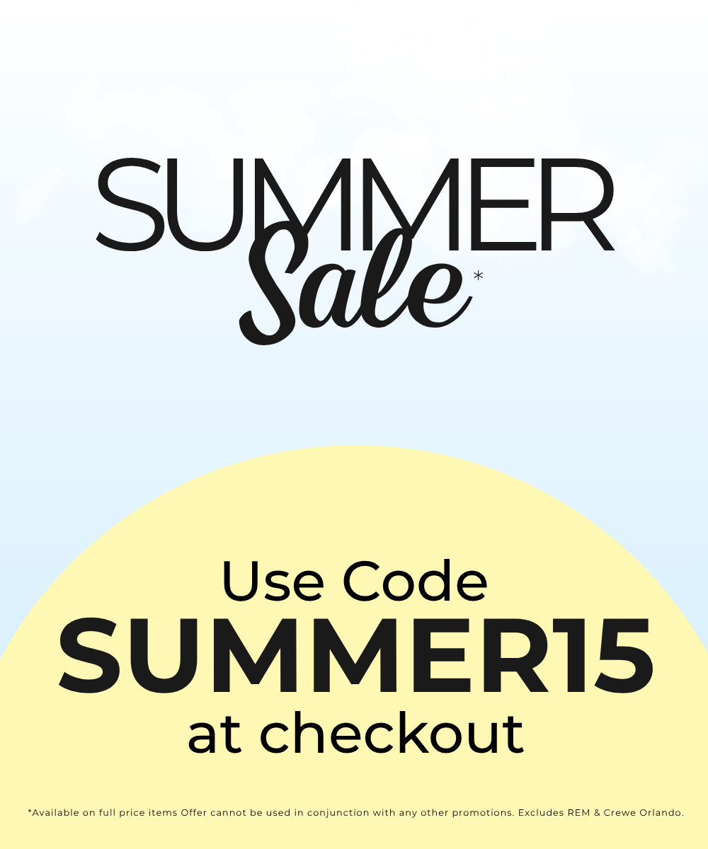 Summer Sale - Save 15%