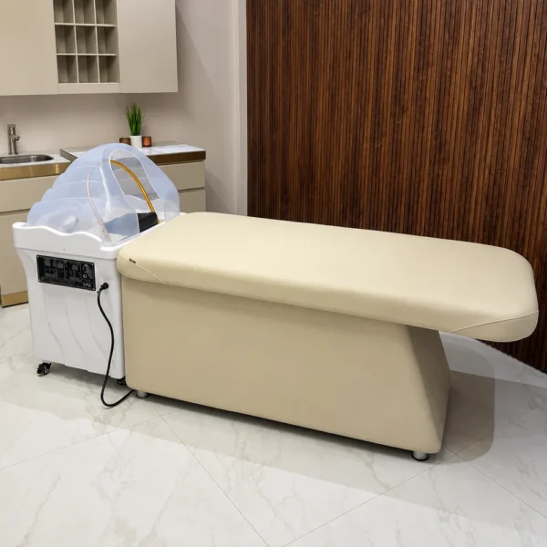 The Natalia Non Plumbed Japanese Head Spa Complete Set - Pure Ivory